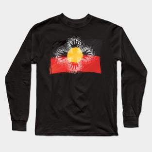 Awesome Aboriginal Art Long Sleeve T-Shirt